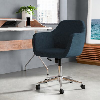 Modern Blue Office Chairs AllModern   Ardelia Home Task Chair 